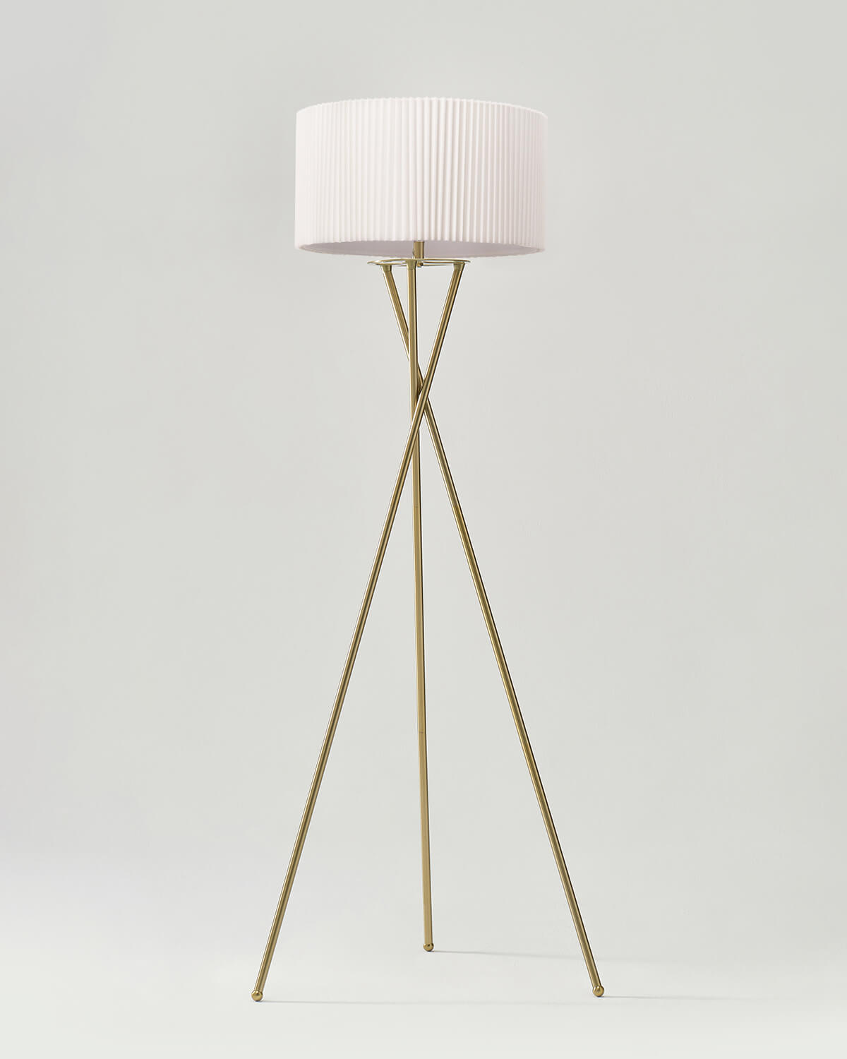 Pleated Brass