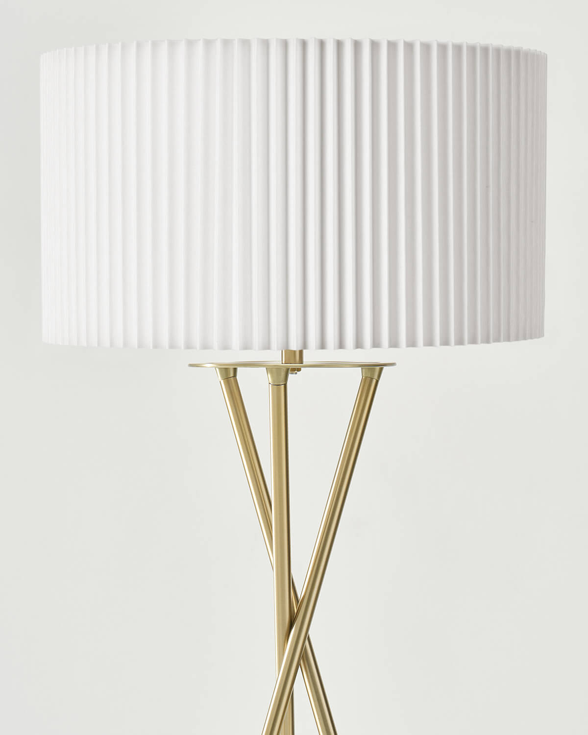 Pleated Brass