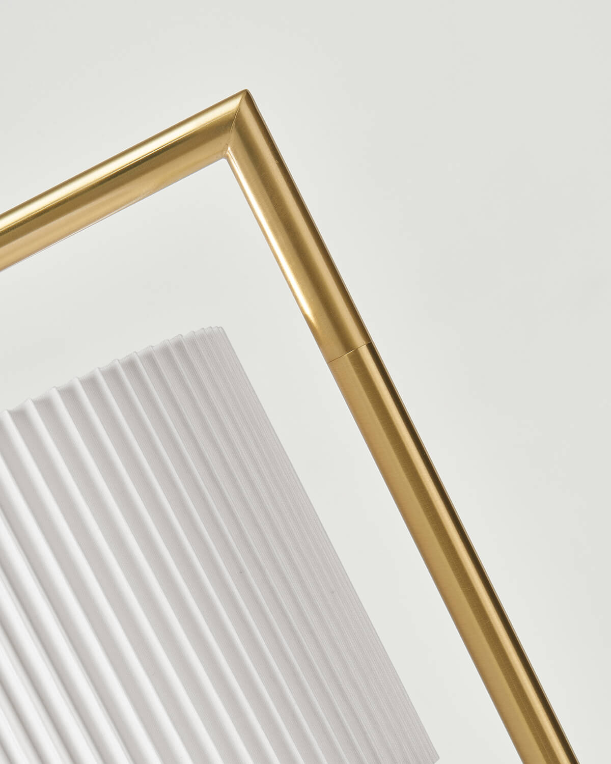 Pleated Brass