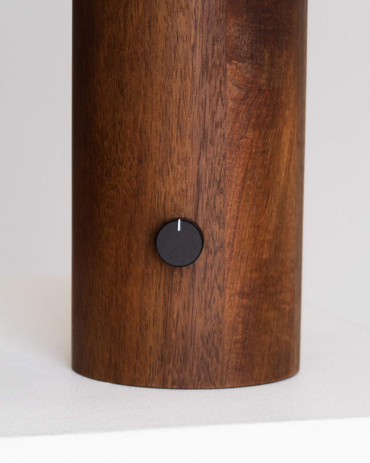 Detail Wooden Base Oakley Brightech Table Lamp