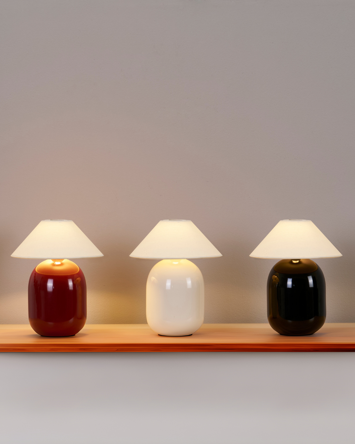 Fabric Shade Table Lamps