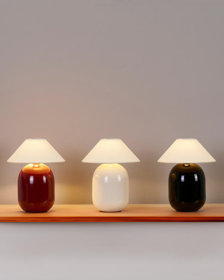Fabric Shade Table Lamps