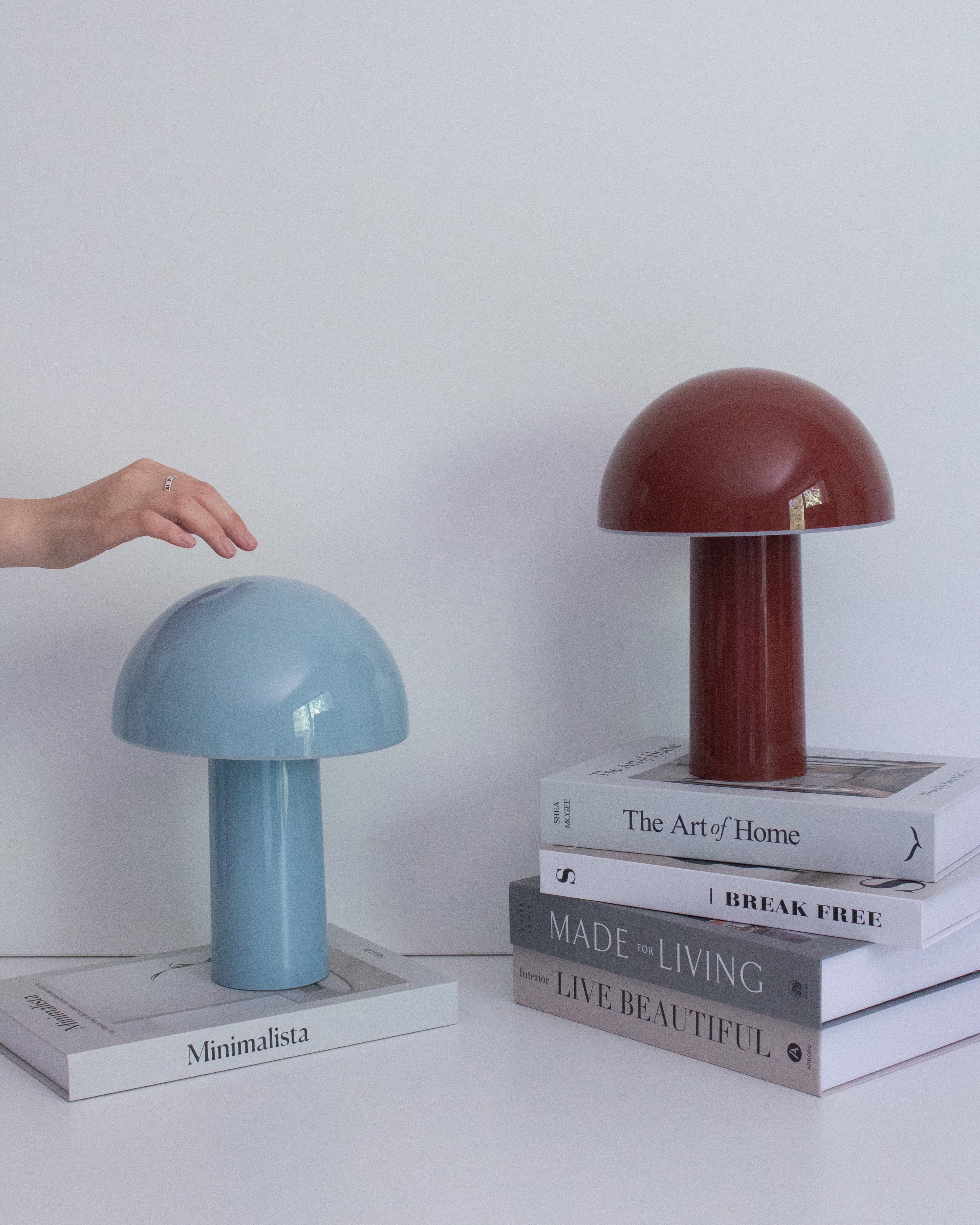 Celia Mushroom USB-C Rechargable Lamp – Brightech