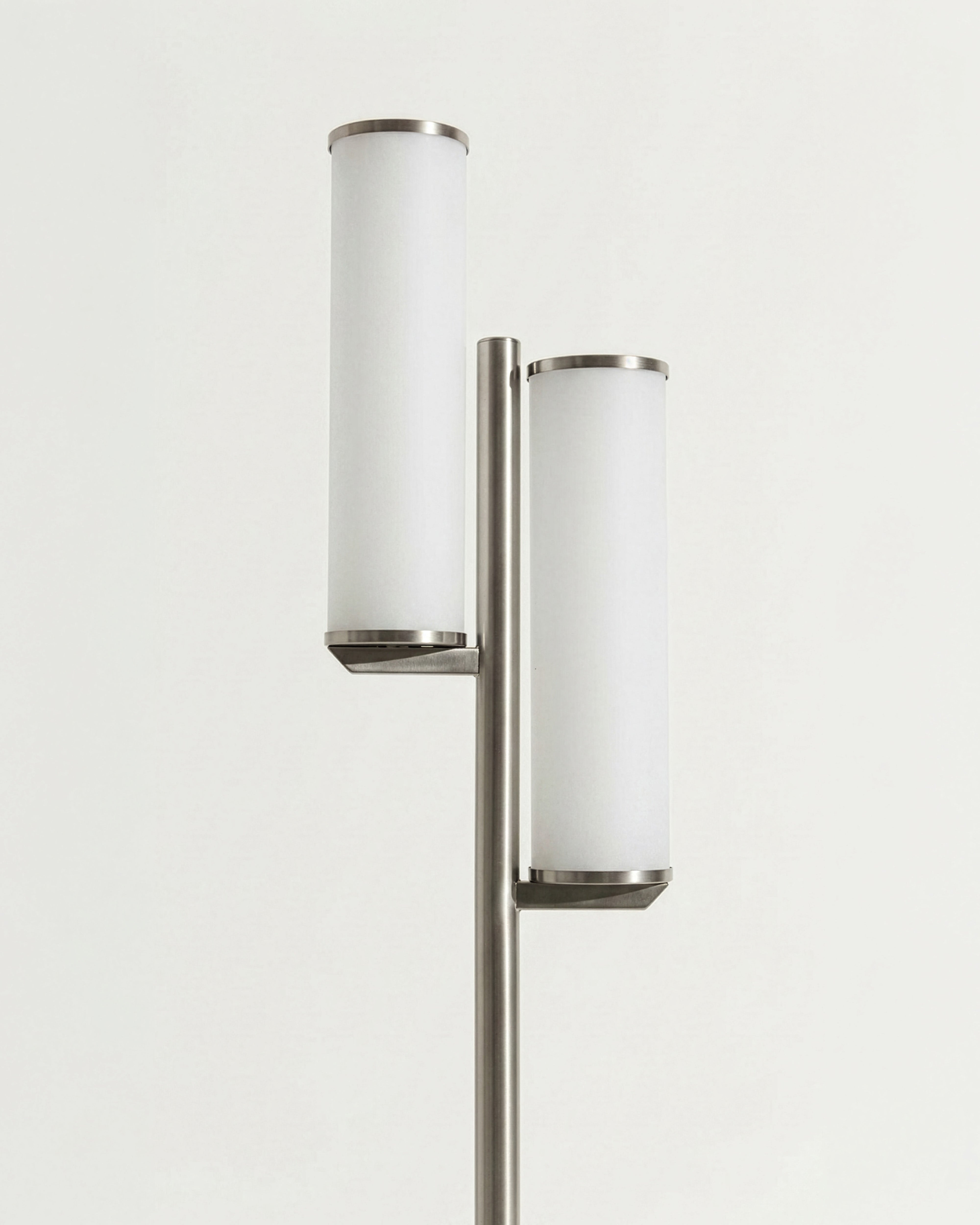 Gemini Mid-Century Floor Lamp | Dimmable Standing Lamp | Brightech