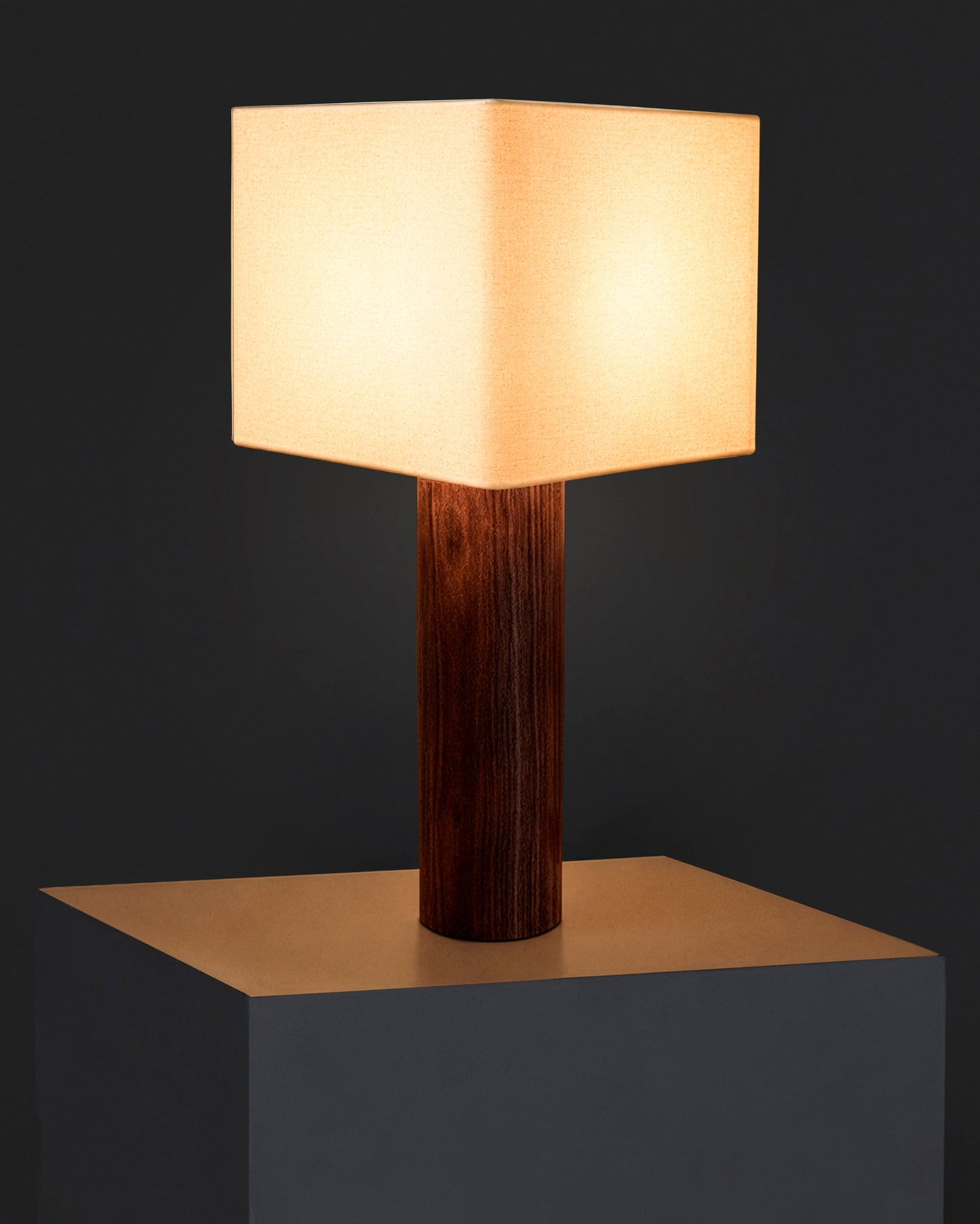 Koa Table Lamp