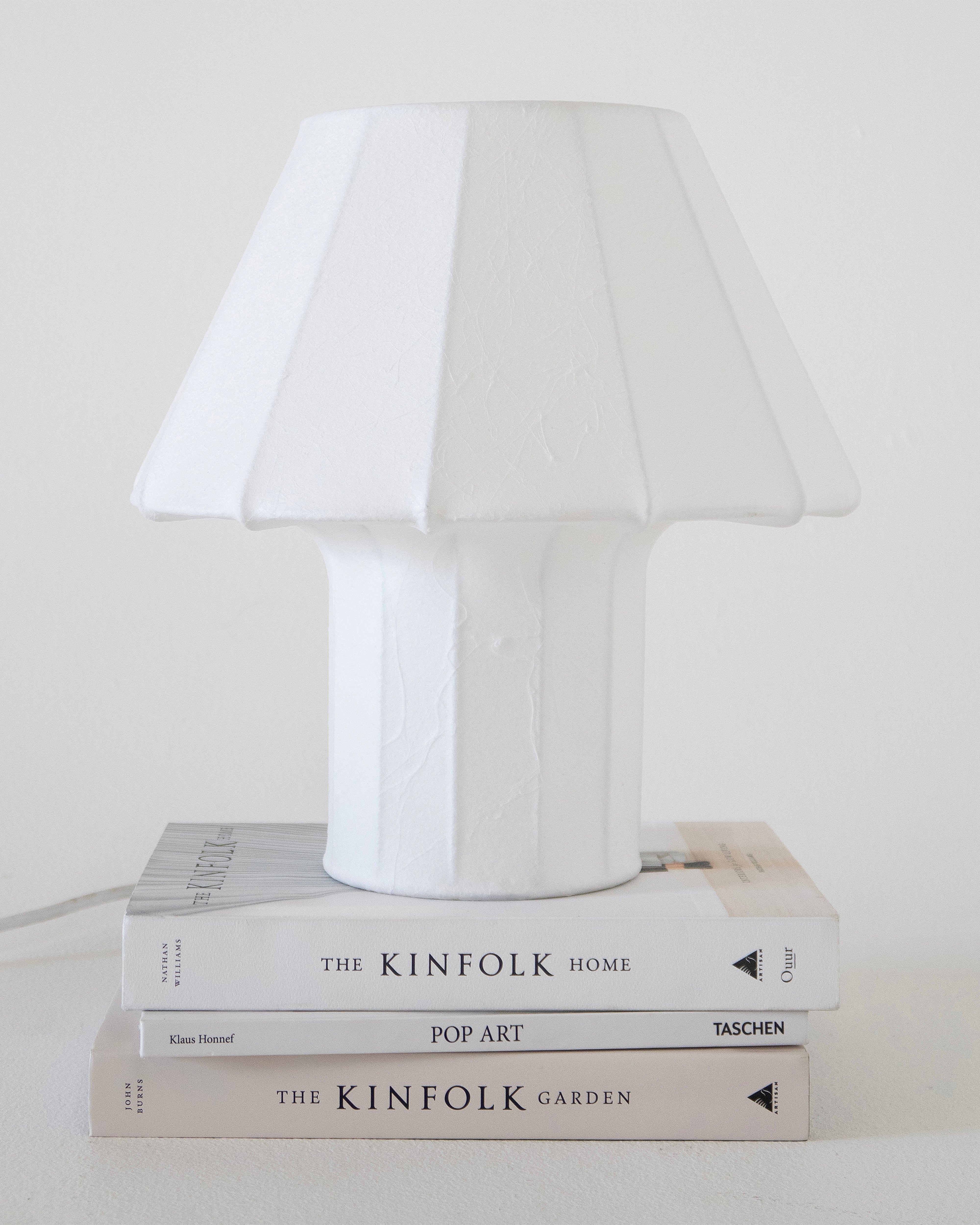 Celeste Cream Resin Table Lamp | Brightech