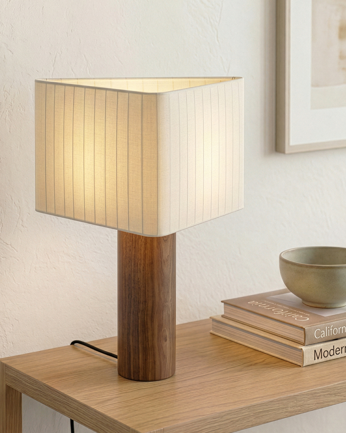 Koa Table Lamp