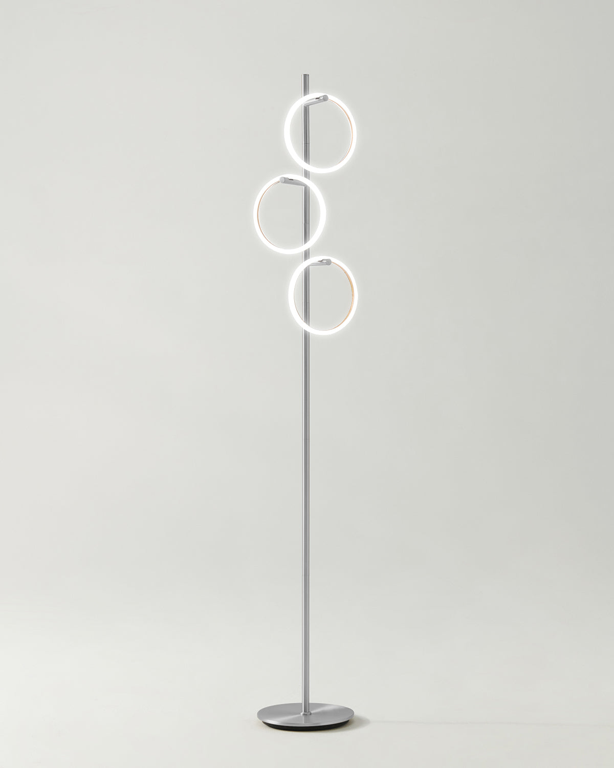 Circle led floor store lamp