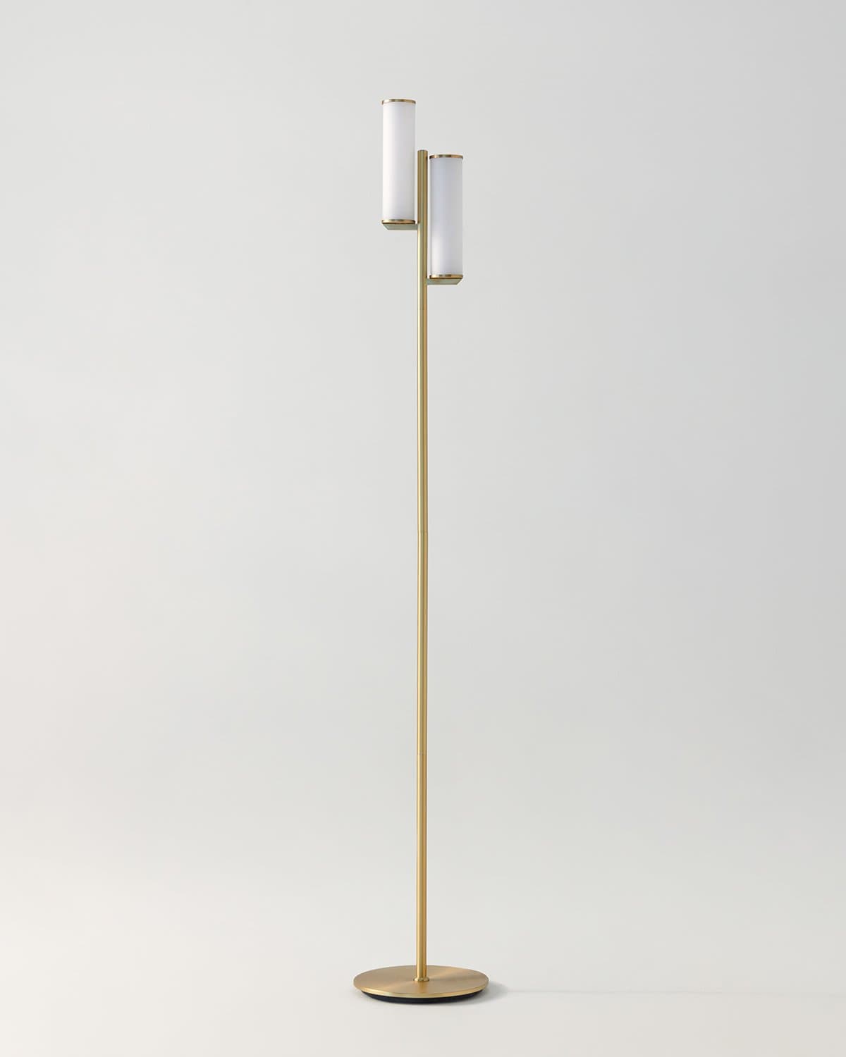 Brightech Gemini Led Floor Lamp Brass