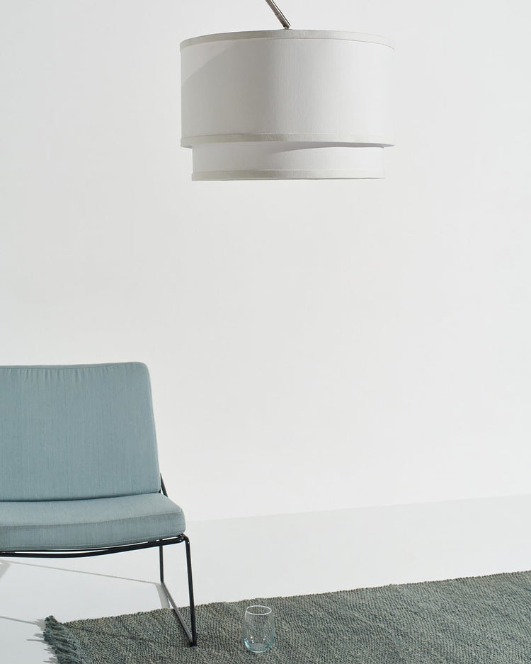 Mason Arc Dark Bronze Floor Lamp | Sturdy Marble Base | Brightech