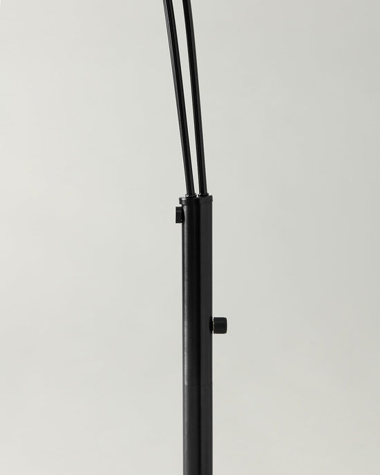 Trilage Black Arc Floor Lamp | Multi Head Lamp | Brightech