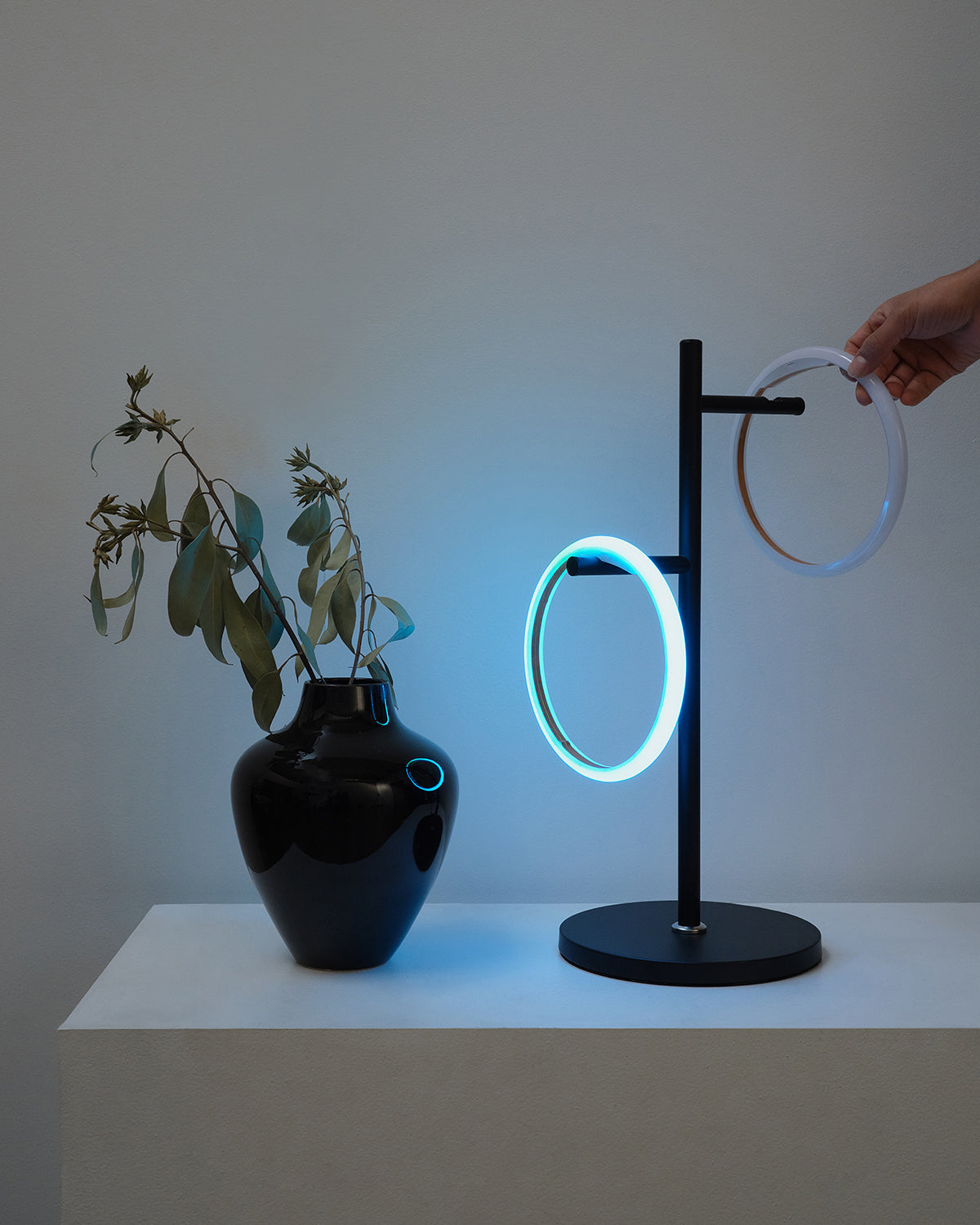 Saturn RGB Table Lamp | 3 Color Changing Modes | Brightech