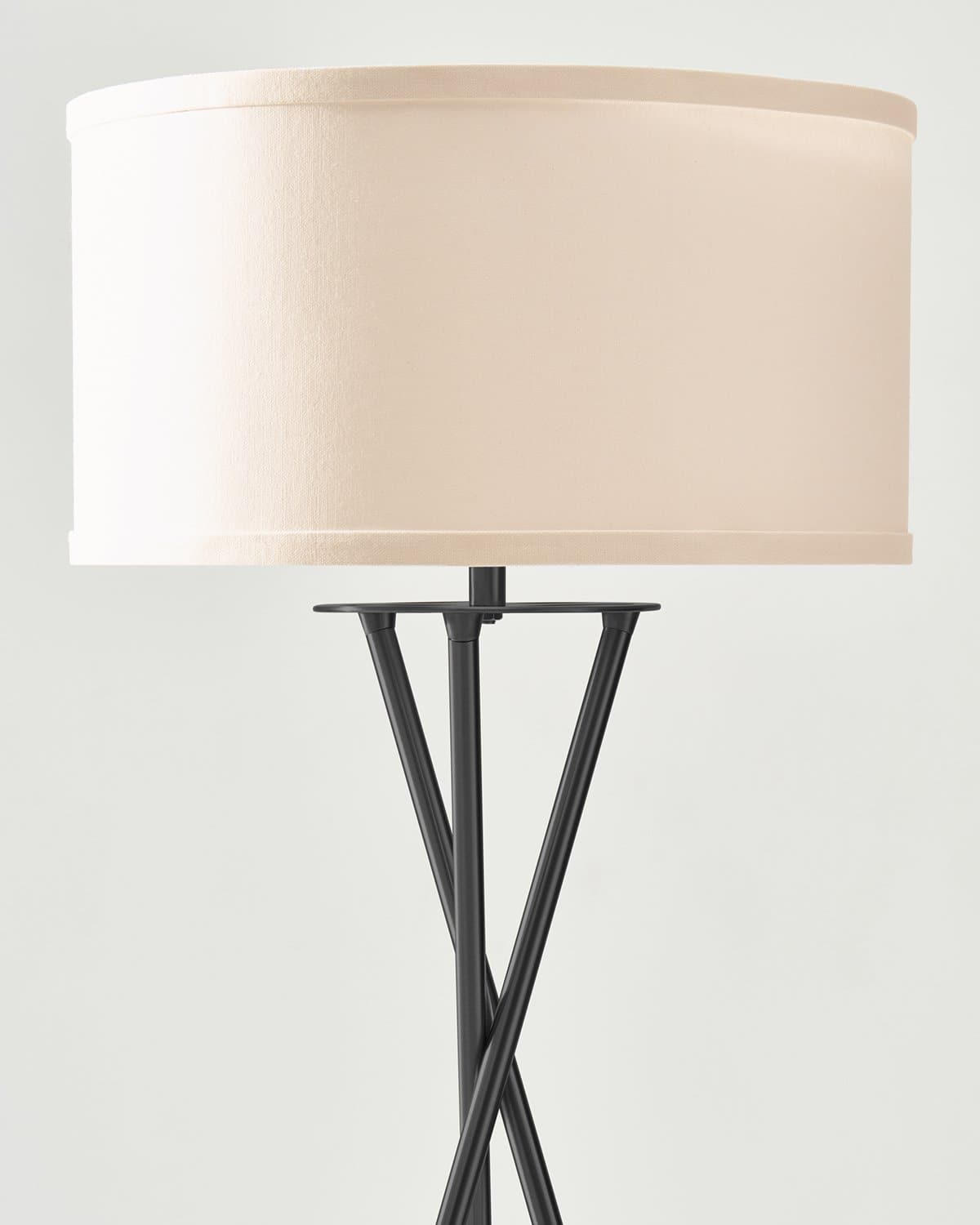 Jaxon LED Floor Light: Tripod Lamp Modern Stand for Living Room – Brightech