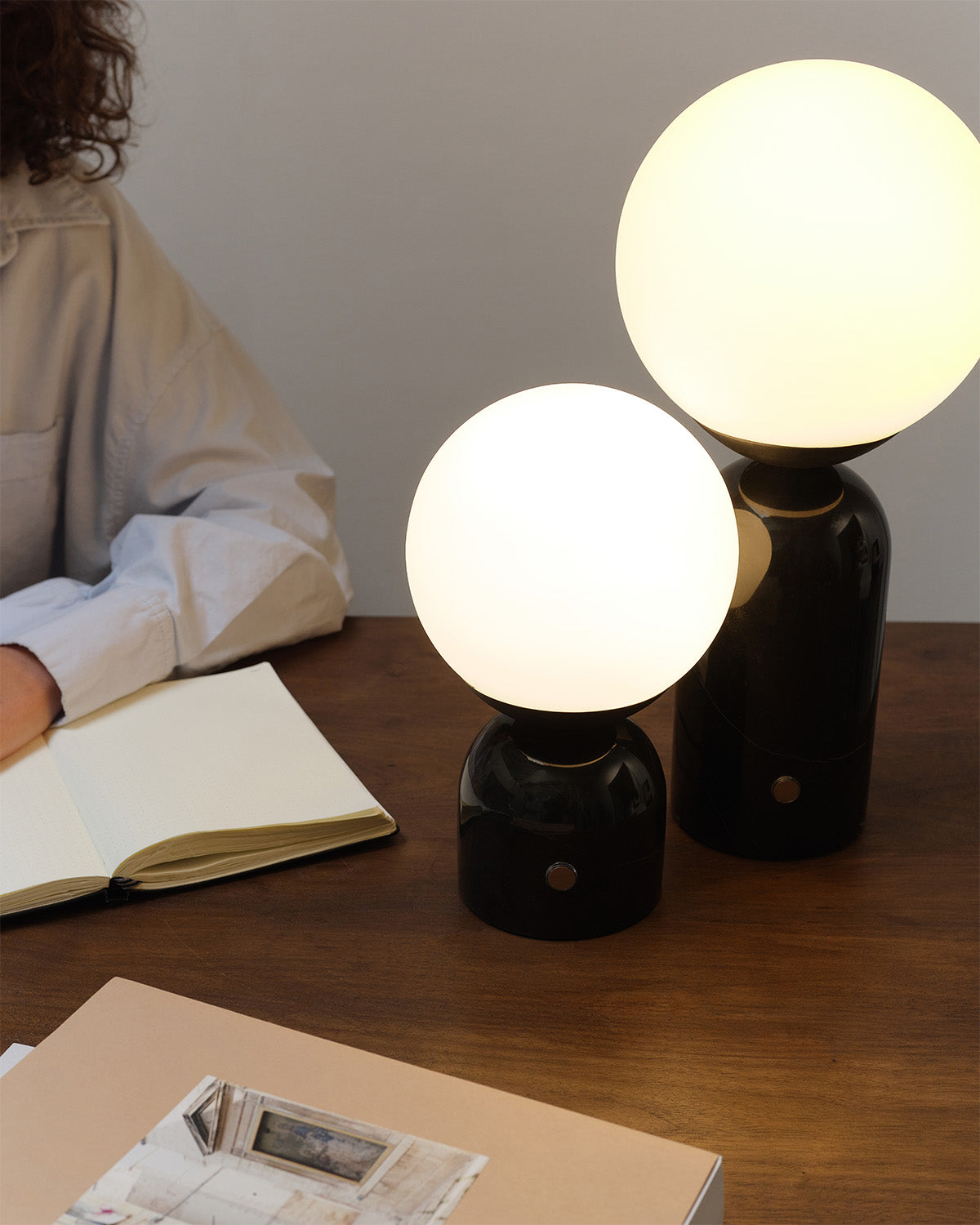 Brightech store table lamps